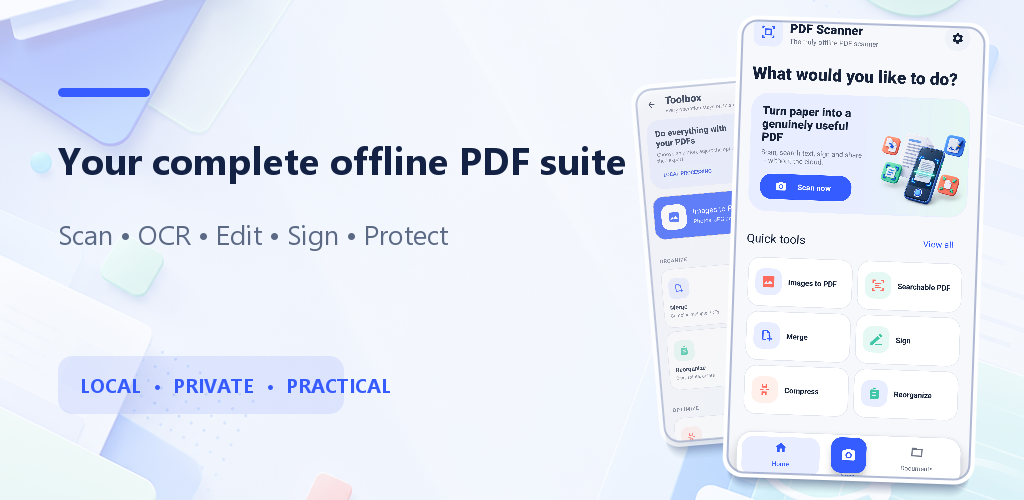 PDF Scanner feature overview